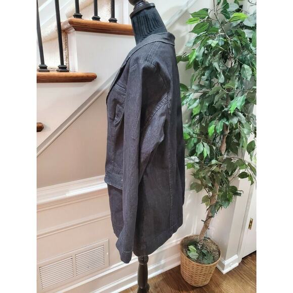 Avenue Jeans Women's Cotton Long Sleeve Single Breasted Jacket Blazer Size 18/20 - Picture 5 of 12